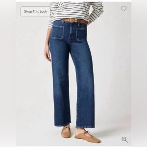 J. Crew Full-Length Slim Wide Leg Women's Jeans